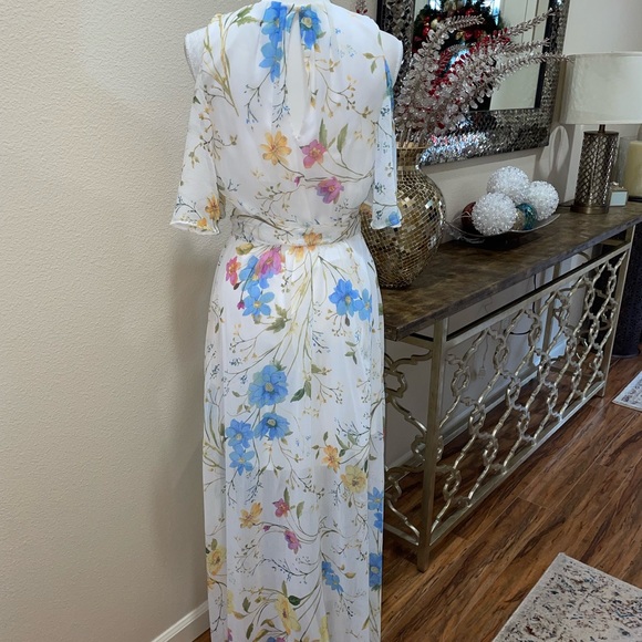 Calvin Klein maxi flowery dress - Picture 9 of 16